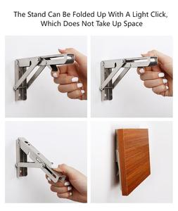 Складной Треугольный Кронштейн Из Нержавеющей Стали - Product Image 3