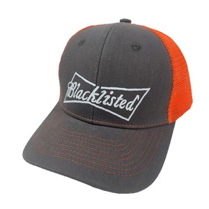 Gorra de camionero Blacklisted de malla de algodón unisex, transpirable, para verano, protección solar, para exteriores - Product Image 1