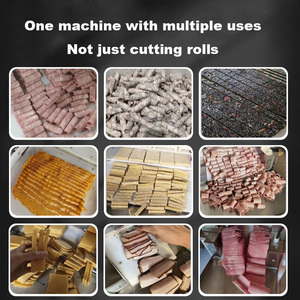 Máquina rebanadora de carne congelada de acero inoxidable, cortador de tocino de rollo de cordero de carne usada, núcleo de Motor de uso doméstico para cortar carne - Product Image 6