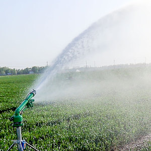 Canon à eau métallique longue portée pour l'irrigation, 50 m, avec trépied, pour l'irrigation des fermes - Product Image 4