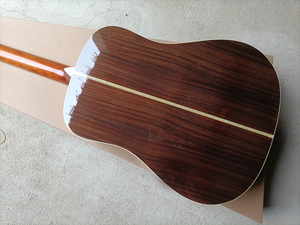 Flyoung Natural Wood Color 41 Inch Acoustic Guitar D42 Model <b>Top</b> Solid Classical Guitar - Product Image 6