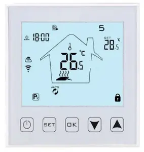 Popüler dijital kablosuz odası ayarlanabilir termostat