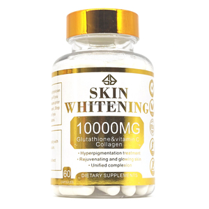 Complément alimentaire OEM L-Glutathion Collagène Vitamine C pour éclaircir la peau, antioxydant pour femmes, 60 capsules - Product Image 1
