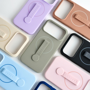 Xu Hướng New <span class=keywords><strong>Silicone</strong></span> Điện Thoại Di Động Bìa Trường Hợp Đối Với iPhone 11 12 13 14 15 16 17 Pro Max Bao Gồm <span class=keywords><strong>Silicone</strong></span> Dây Đeo Cổ Tay - Product Image 6