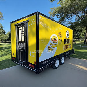 2025 VIP Shop Retro Style <b>Mobile</b> Cart Hotel Citroen For Sale Food Truck Trailer - Product Image 3