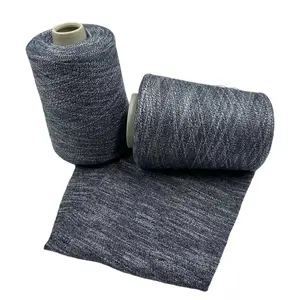 2024 New Yarn NM 40/2 36% Viscose 36% Acrylic 28% Pbt Slub Core Spun Yarn for Knitting Sweater