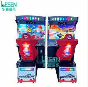 Mario Kart Arcade GP DX Twin Cabinet, borne d'arcade de course à deux joueurs avec écran LCD HD de 42 pouces, fonctionnant à monnayeur, pour usage commercial - Product Image 1