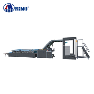 <strong>Corrugated</strong> back <strong>gauge</strong> positioning <strong>flute</strong> laminating machine full automatic rotary die cutting machine - Product Image 4