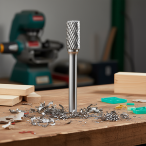 Cutter rotatif à découpe diamantée Fervi 6 mm pour le meulage du métal, du bois et du plastique - Product Image 3