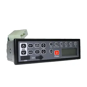 HIDAKA M101 evrensel frekans için USB LED ile HITACHI KOBELCO KOMATSU araba ağır makine radyo 1din ekskavatör radyo