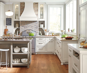 Ferme rustique multifonction shaker blanc armoires de cuisine pour <span class=keywords><strong>la</strong></span> cuisine menuiserie - Product Image 4