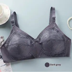 YCH Reggiseno Coppa Piena per Seni Abbondanti Taglie Forti, Push-Up Senza Ferretto Ultra Sottile in Pizzo Sexy, Intimo Trasparente e Traspirante da <span class=keywords><strong>Donna</strong></span> - Product Image 6