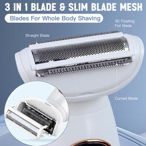 SOLIMPIA <span class=keywords><strong>Rasoir</strong></span> électrique 5 en 1 <span class=keywords><strong>pour</strong></span> femmes <span class=keywords><strong>pour</strong></span> l'épilation du corps, du visage, du <span class=keywords><strong>nez</strong></span>, des jambes, <span class=keywords><strong>rasoir</strong></span> électrique <span class=keywords><strong>pour</strong></span> femmes, épilateur - Product Image 5