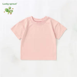 速達配送 白 無地 100% オーガニックコットン オーバーサイズ ルーズフィット 半袖 ベビーTシャツ - Product Image 6