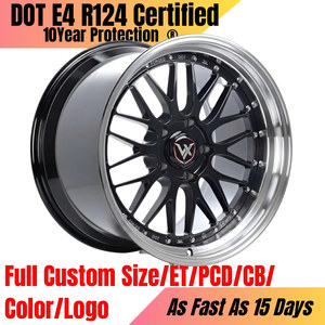 Jantes forgées en deux parties VeroX Custom <span class=keywords><strong>LM</strong></span> 19 20 21 pouces 5x112 5x120 5x114.3 à rayons multiples en alliage pour BMW M3 G81 M5 <span class=keywords><strong>Nissan</strong></span> GTR R35 - Product Image 1