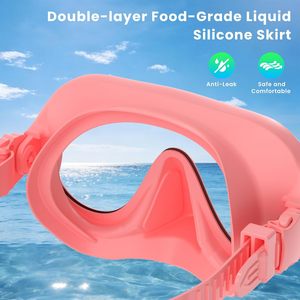 Prix de gros fabricant Équipement de plongée pour adultes Masque de plongée en silicone Combinaison de plongée et de snorkeling pour adultes - Product Image 2