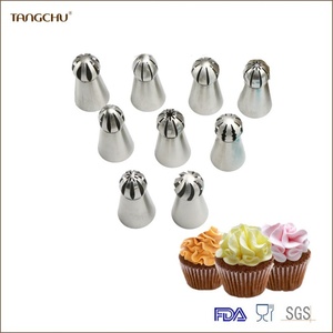 Vente en gros d'usine : Douilles russes en acier inoxydable 304 pour la pâtisserie et la décoration de gâteaux - Product Image 3