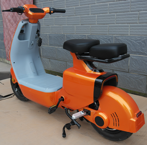 Vélo électrique urbain à deux places, design de transport quotidien, avec large repose-pieds et cadre renforcé - Product Image 5