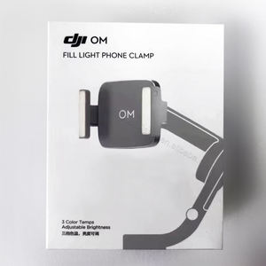 Soporte de Teléfono con Luz de Relleno <span class=keywords><strong>DJI</strong></span> OM para OM7P/OM7/M6/SE/OM5/OM4SE/<span class=keywords><strong>OM4</strong></span> |   Imprescindible para Vlogs/Streaming - Product Image 1