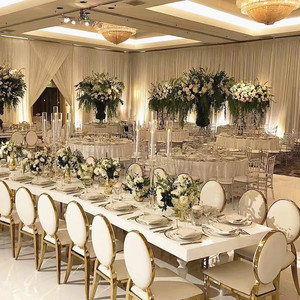 <span class=keywords><strong>เก้าอี้</strong></span>รับประทานอาหารสีทองหรูหราสวยงามสีน้ำเงินยอดนิยม<span class=keywords><strong>เช่า</strong></span>งานแต่งงานงานเลี้ยงวันเกิดของเด็กทารกงานเลี้ยงวันเกิด - Product Image 1