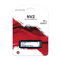 كينجست A2000/NV1/NV2 250/500 جيجابايت 1/2 تيرابايت M.2 2280 NVMe SSD PCIe 4.0 قرص صلب داخلي جديد للابتوب/سطح المكتب بشريحة أصلية