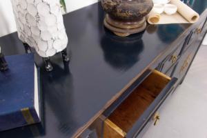 Peint à la main pivoine Phoenix laiton vieilli matériel buffet bois massif Vintage chinois Antique prospérité richesse signification - Product Image 6