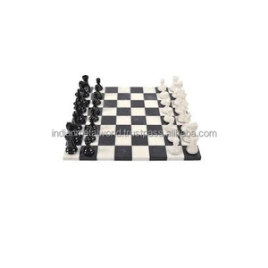 Attractive Design Marble Chess Board Handmade Makrana Marble Chess Customized Shape Chess Board at <b>Best</b> Price - Product Image 6