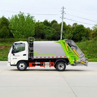 Nouveau camion poubelle urbain portable 4x2 pour la collecte des déchets, vente en gros par les usines à bas prix