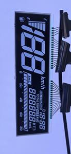 Tùy chỉnh phân khúc xe máy đồng hồ tốc độ <span class=keywords><strong>LCD</strong></span> Transflective transmissive hiển thị cho Ebike Xe Xe Máy Đo Dặm - Product Image 4