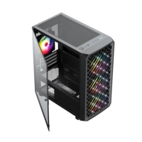 Tecnomall casing Pc komputer Desktop Gaming Micro Atx kualitas tinggi Penjualan Terbaik