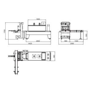 Tự động chai thu nhỏ đóng gói máy bao bì nhiệt thu nhỏ bọc máy - Product Image 3