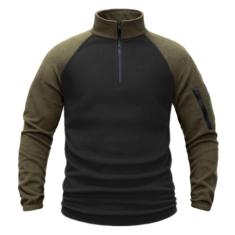 Black with Army Green