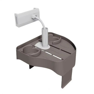 Soporte para vasos con clip para piscina, soporte para teléfono, bandeja de plástico ecológica para bebidas, accesorio de verano, relajación en el hogar - Product Image 3