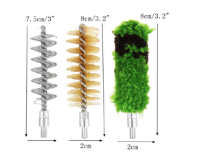 Accessoires d'armes à feu universels 12ga Kit de <span class=keywords><strong>nettoyage</strong></span> de pistolet Brosse à tige <span class=keywords><strong>en</strong></span> <span class=keywords><strong>bois</strong></span> Boîtier <span class=keywords><strong>en</strong></span> plastique - Product Image 4
