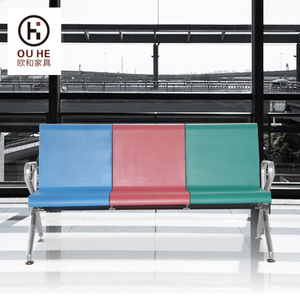 Silla de Espera Ou He P1614 con Reposabrazos, Asiento Público para Uso en Aeropuertos y Hospitales - Product Image 3