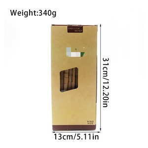 7mm trước cán S Nạng cán Lọc tip trắng chưa tẩy trắng nâu giấy tip mouthtip biểu tượng tùy chỉnh 120 đếm Hộp bao bì - Product Image 6