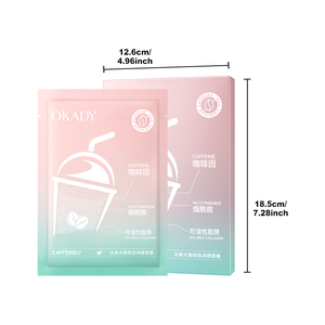 Nuova <span class=keywords><strong>Maschera</strong></span> <span class=keywords><strong>Viso</strong></span> <span class=keywords><strong>Rinfrescante</strong></span> e Idratante con Caffeina Americana, Rivitalizza la Pelle, Riduce il Gonfiore, Migliora la Luminosità e la Morbidezza - Product Image 1