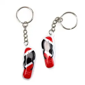 Custom 2D/3D anime pictures c Make Rubber sport Key Chain Your Logo keyring with chain