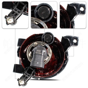 Luces antiniebla halógenas de 60W para parachoques delantero de Volkswagen Tiguan, compatibles con Golf 6 2012-2018 y 2009-2013 - Product Image 3