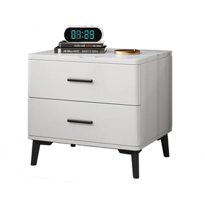 <span class=keywords><strong>Mesita</strong></span> de <span class=keywords><strong>noche</strong></span> inteligente con <span class=keywords><strong>pantalla</strong></span> táctil, mueble de sala de estar con 3 cajones y diseño moderno - Product Image 1