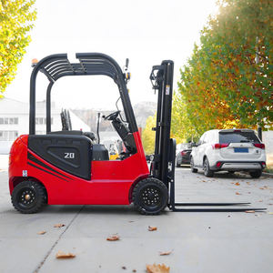 Heißer Verkauf CE EPA 2 Tonnen Elektro-Gabelstapler mit kleinem Wendekreis, leicht, 4x4 Allrad-Gabelstapler, geländegängiger hydraulischer Hubstapler - Product Image 4