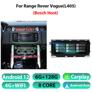 Lettore multimediale per auto dvd radio GPS per Land <span class=keywords><strong>Rover</strong></span> <span class=keywords><strong>Range</strong></span> <span class=keywords><strong>Rover</strong></span> <span class=keywords><strong>Evoque</strong></span> LRX L538 Vogue L405 <span class=keywords><strong>sport</strong></span> L494 DISCOVE Android 12 8 + 128G - Product Image 2