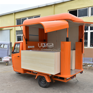 Camión de comida multifuncional de fábrica, 3 ruedas, café, furgoneta, cerveza, carrito de perro caliente, motor eléctrico, camión de comida Ape - Product Image 3