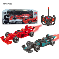 Coche de Carreras RC de Doble Color 1:18 6CH 40MHZ con Control Remoto por Pulverización, Listo para Usar en Interiores y Exteriores