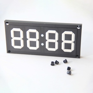 โมดูลแสดงผลอลูมิเนียมสำหรับตู้จ่ายน้ำมัน 4-6 หลัก พร้อมไฟพื้นหลังอลูมิเนียมสีขาวสำหรับตู้จ่ายน้ำมัน - Product Image 4