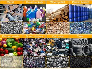 Дробилка для металлолома, машина для переработки, поставщики, молотковая дробилка для алюминия, измельчитель шин, велосипедов - Product Image 2