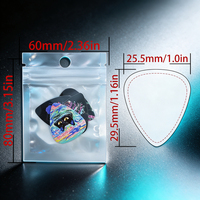 Plectres de guitare personnalisés avec logo imprimé, graphismes durables pour accessoires musicaux promotionnels