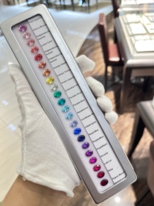 Laboratorio coltivato Paraiba zaffiro rosa taglio ghiaccio <span class=keywords><strong>crepe</strong></span> forma ovale gioielli sciolti fabbrica all'ingrosso - Product Image 5