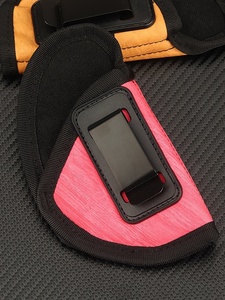 ซองปืนพกในเอวแบบดึงเร็ว ESK ESK-1007 ทำจากหนัง PU พร้อมคลิปหนีบเข็มขัด สำหรับกิจกรรมกลางแจ้งและล่าสัตว์ ขนาด 15x7.8 ซม. น้ำหนัก 46 กรัม - Product Image 2