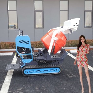 Diesel Gasoline Driven Crawler Type Drum <b>Concrete</b> Mixer Crawler Dumper Self Loading <b>Concrete</b> <b>Machinery</b> - Product Image 4